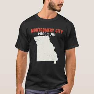 Montgomery City Missouri USA State America Travel T-Shirt