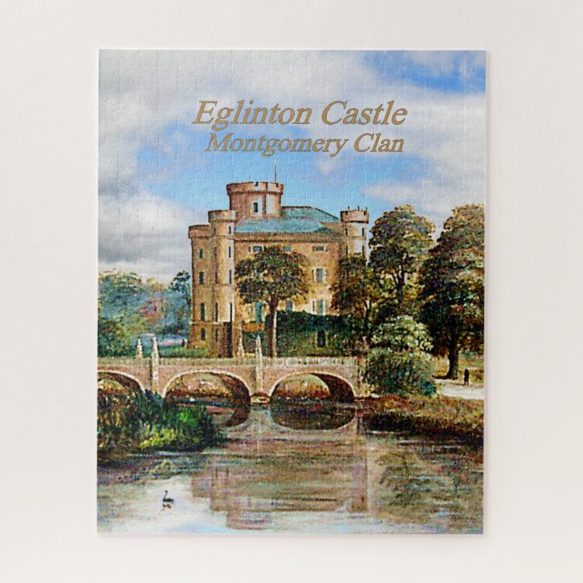 Montgomery Clan's Eglinton Castle Puzzle (Vertical)