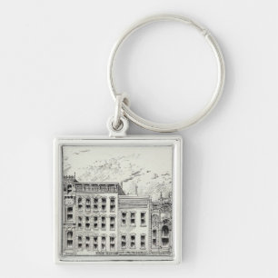 Montgomery East side California and Sacramento Keychain