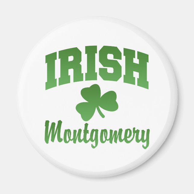 Montgomery Irish Magnet (Front)
