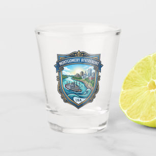 Montgomery Riverfront USA Shot Glass
