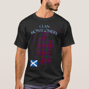 Montgomery Scottish Clan Tartan Scotland T-Shirt