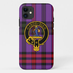 Montgomery Scottish Crest and Tartan iPhone 5/5S iPhone 11 Case