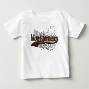 Montgomery Tartan Grunge Baby T-Shirt
