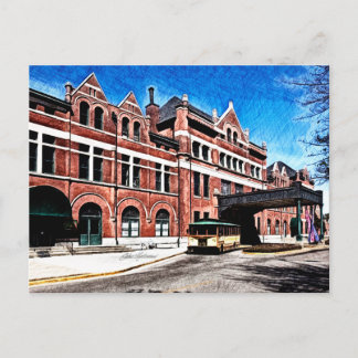 Montgomery Union Station - Montgomery, Alabama Postcard