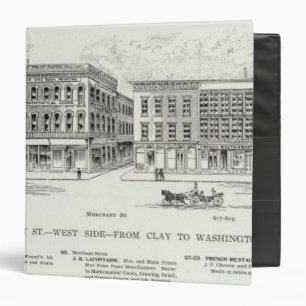 Montgomery West side Clay and Washington Binder