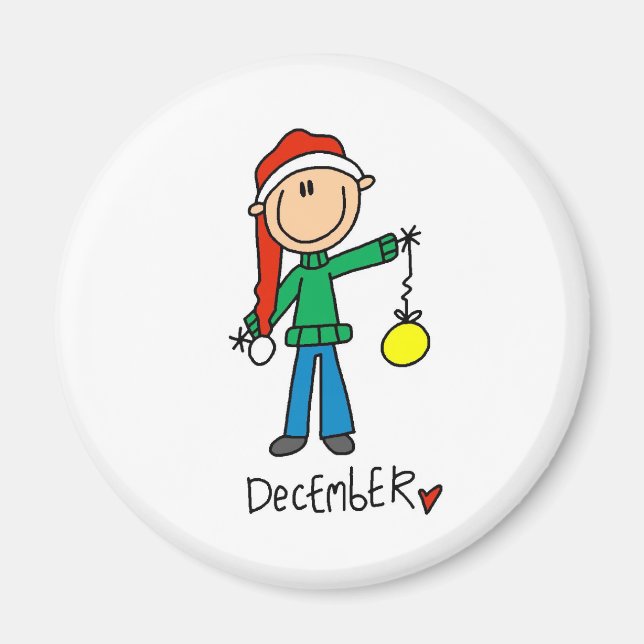 Month of December Magnet (Front)