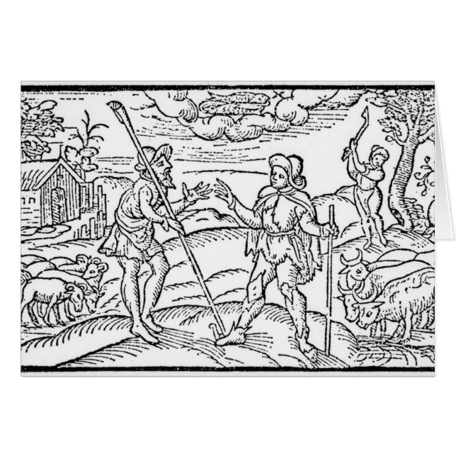 Month of February, from 'The Shepheardes (Front Horizontal)