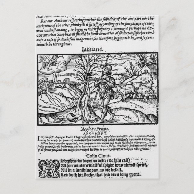 Month of January Postcard (Front)