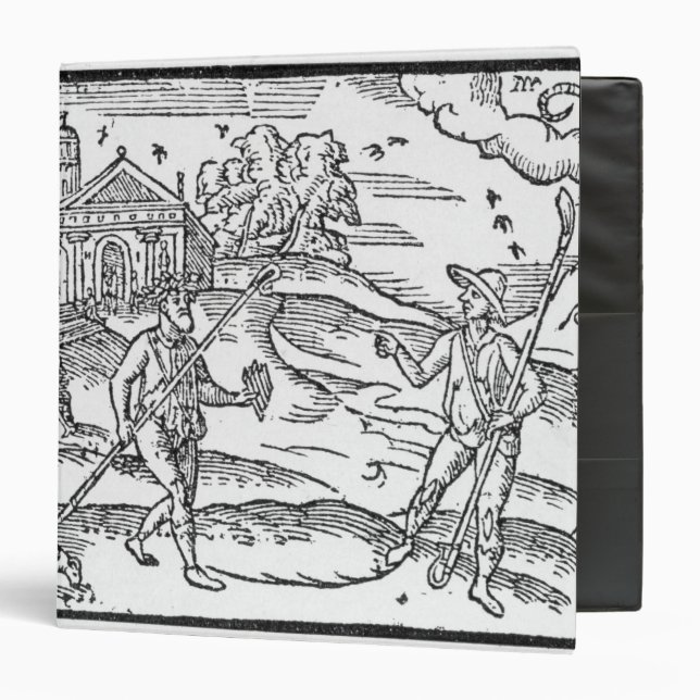 Month of September 'The Shepheardes Calender' Binder (Front/Inside)