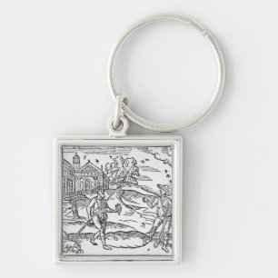 Month of September 'The Shepheardes Calender' Keychain