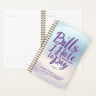 Monthly Bill Personal Planner