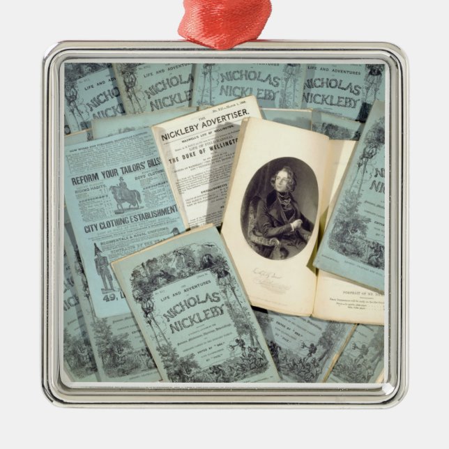 Monthly Issues of 'The Life and Adventures of Nich Metal Ornament (Front)