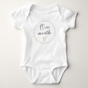 Monthly Milestone Bodysuit 1 Month
