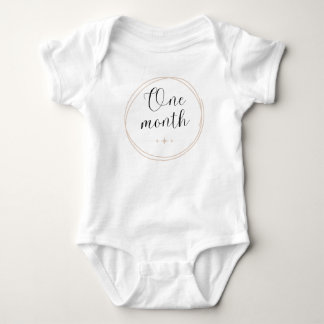 Monthly Milestone Bodysuit 1 Month