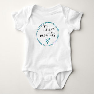 Monthly Milestone Bodysuit 3 Months