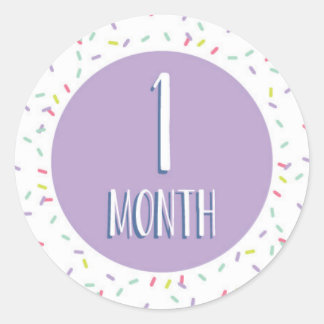 Monthly Milestone Stickers