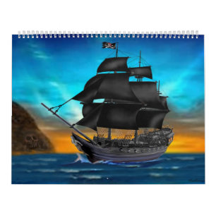 MONTHLY PIRATE CALENDAR