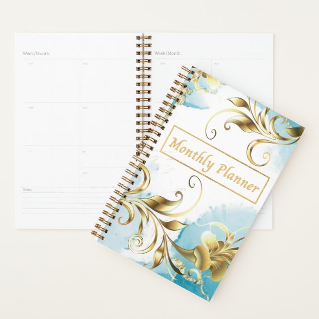 Monthly Planner  (5.5" x 8.5"), Soft Cover (Display)