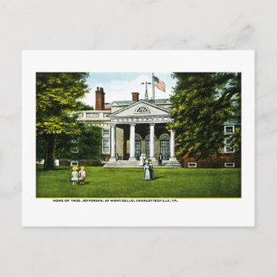 Monticello, Charlottesville, Virginia Postcard