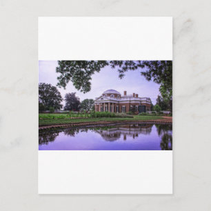Monticello Reflection Postcard
