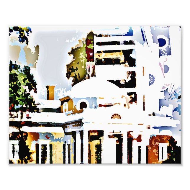 Monticello - Thomas Jefferson's Home in Virginia Photo Print (Front)