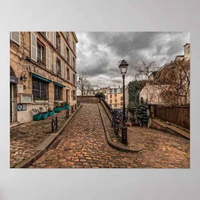 Montmarte, Paris  Poster (Front)