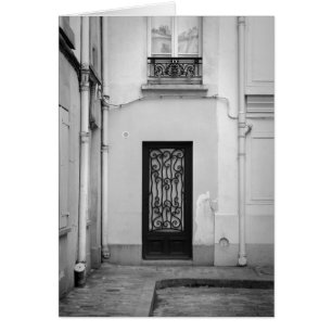 Montmartre Iron Door Card