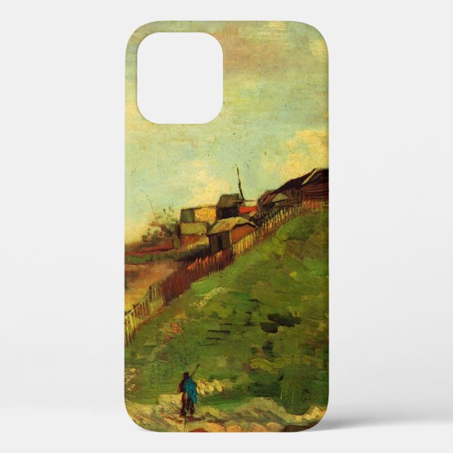 Montmartre: Quarry, the Mills by Vincent van Gogh Case-Mate iPhone Case (Back)