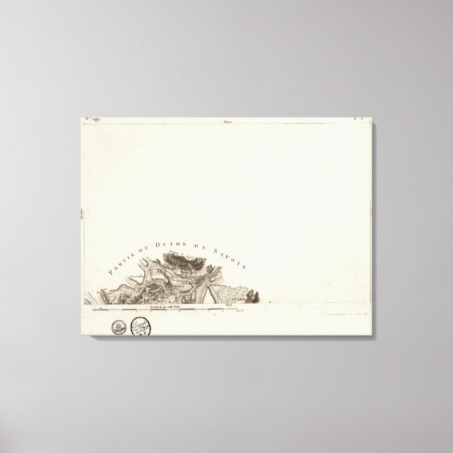 Montmelian Canvas Print (Front)