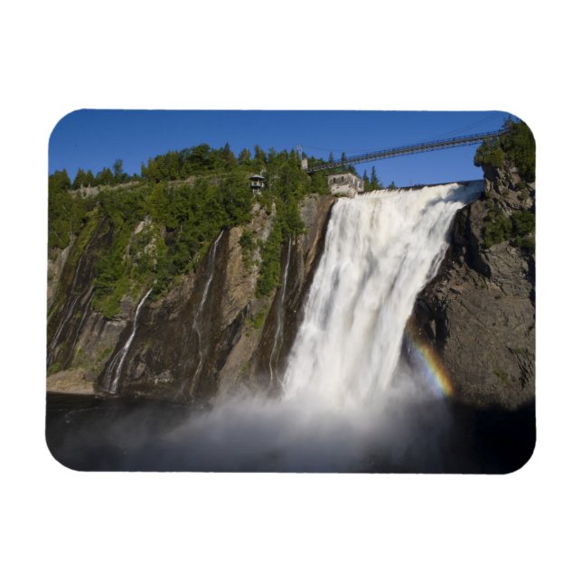 Montmorency Falls near Quebec City. Magnet (Horizontal)