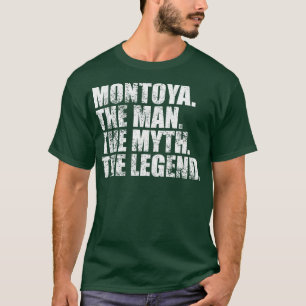 MontoyaMontoya Family name Montoya last Name Monto T-Shirt