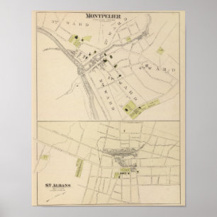 Montpelier and St Albans Poster