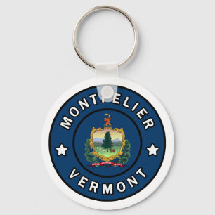 Montpelier Vermont Keychain