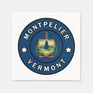 Montpelier Vermont Napkin