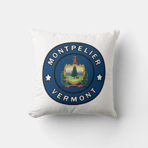 Montpelier Vermont Throw Pillow