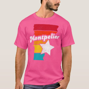 Montpelier Vermont Vintage Distressed Souvenir 2 T-Shirt
