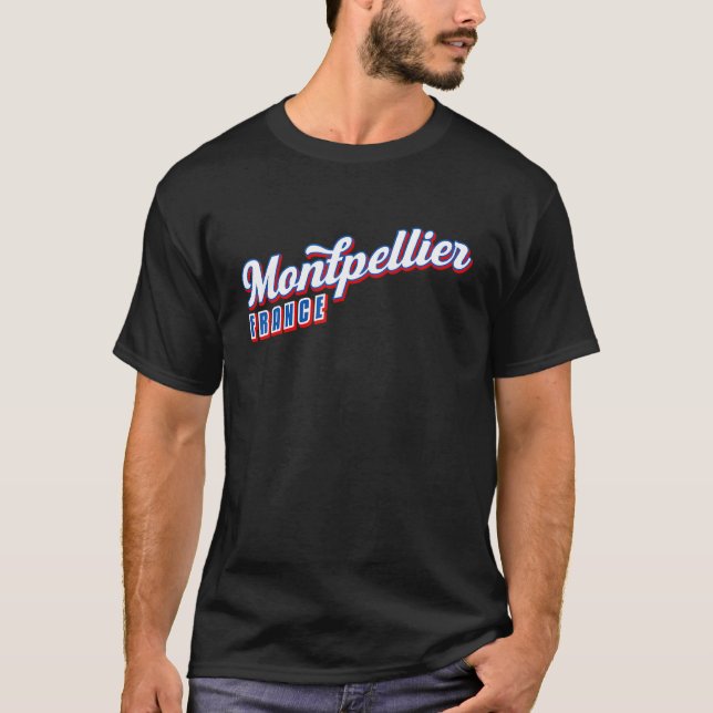 Montpellier France T-Shirt (Front)