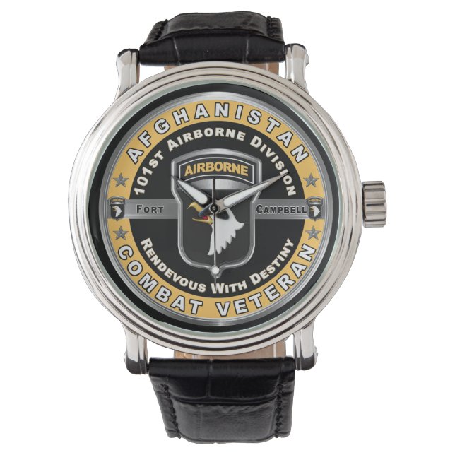Montre 101e division aéroportée Afghanistan (devant)