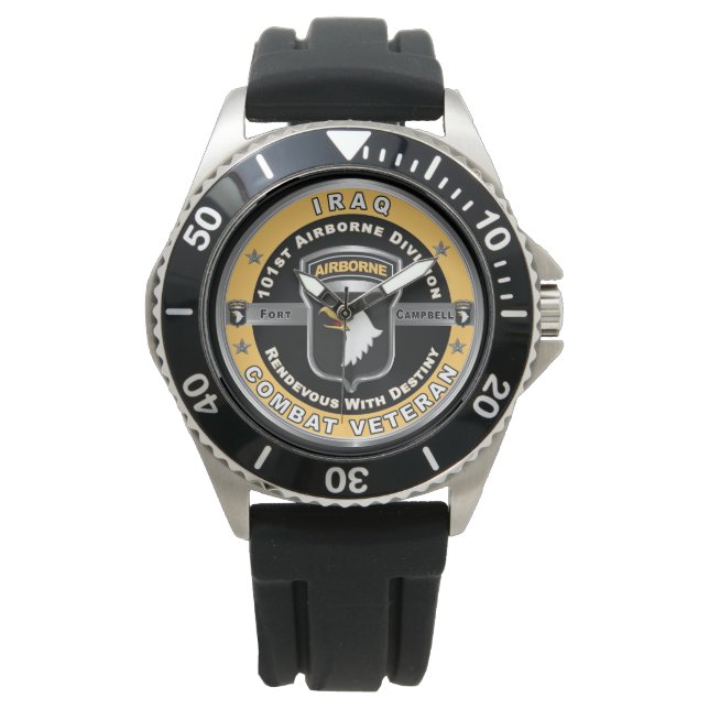 Montre 101e division aéroportée Iraq Vétérinaire (devant)