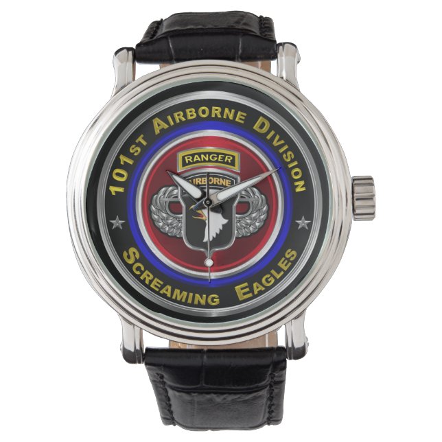 Montre 101e division aéroportée Ranger aéroporté (devant)