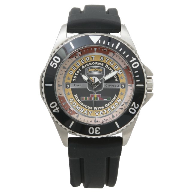 Montre 101e division aéroportée Tempête du désert (devant)