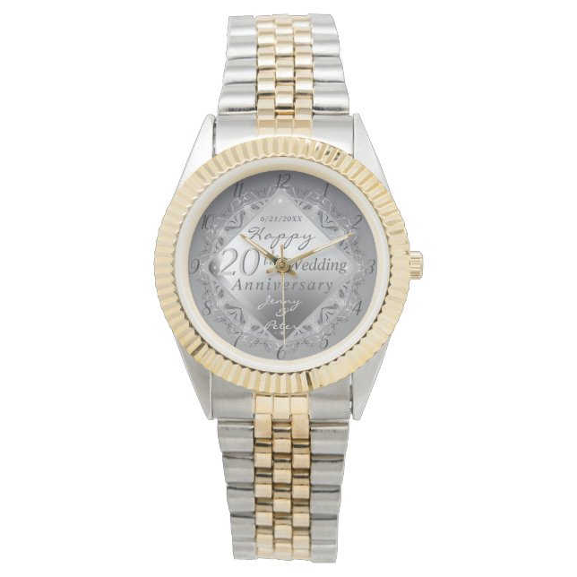 Montre 10,11,20,25,70e anniversaire de Mariage (devant)