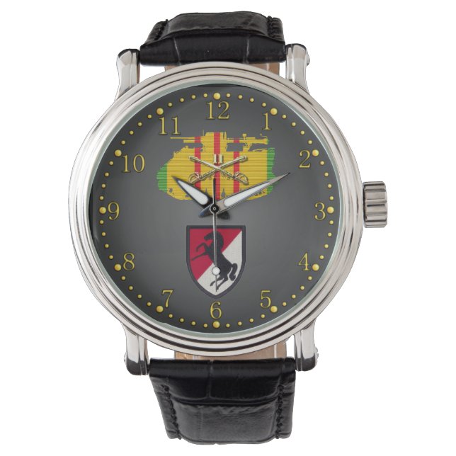 Montre 11e ACR Blackhorse Recoilless Rifle ACAV Watch (devant)