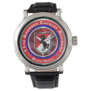 Montre 11e Régiment de cavalerie blindée "Cheval noir"