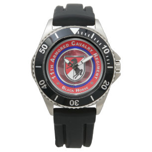 Montre 11e Régiment de cavalerie blindée "Cheval noir"