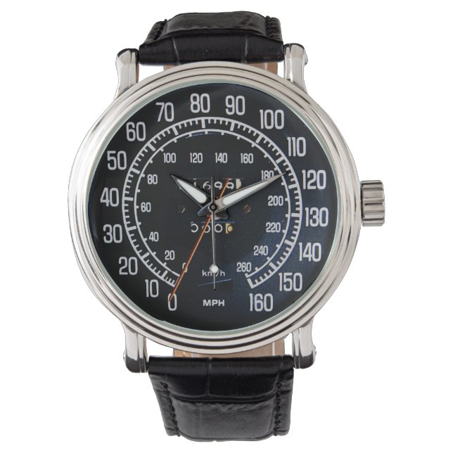 Montre 1970s Classic Sports Car Speedometer (devant)