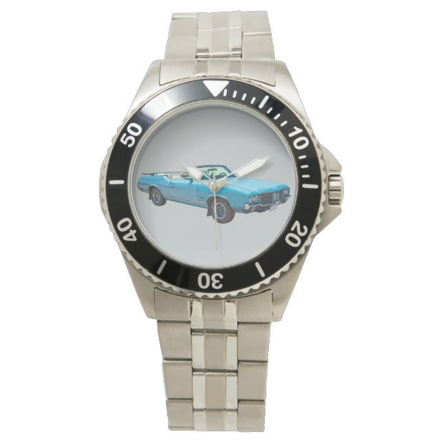 Montre 1971 Oldsmobile Cutlass Supreme Muscle Car (devant)