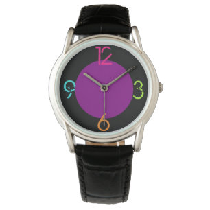 Montre 1 Seconde Au-Delà Maintenant Est Le Futur Wristwat