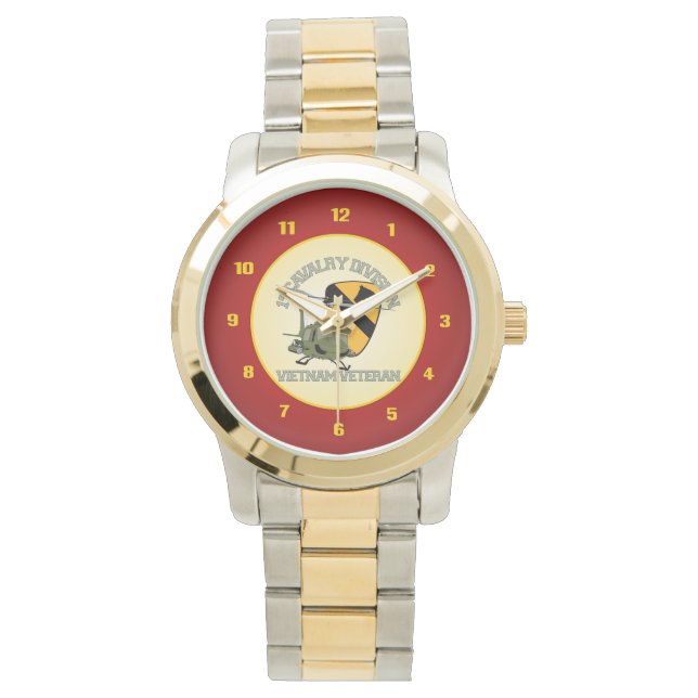 Montre 1ère Cavalerie Vietnam [Huey Gunship] (devant)